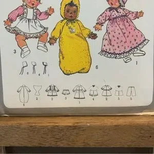 Simplicity Pattern 9753 Simplicity | Other | Simplicity 9753 Sewing Pattern Baby Doll Clothing ...